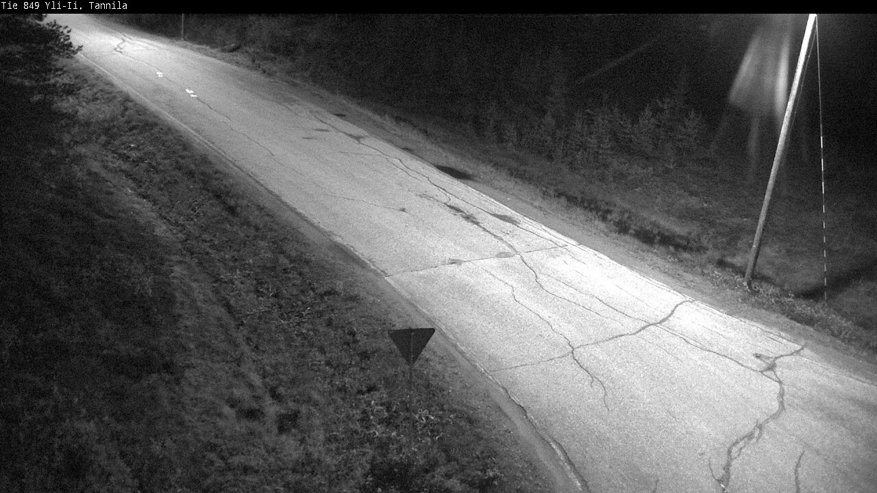 Weather Camera Image Road 849 Yli-Ii, Tannila, Oulu, Pohjois-Pohjanmaa