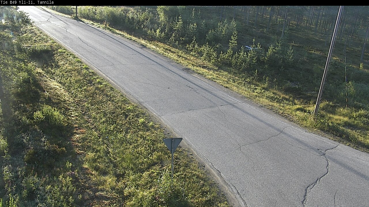 Weather Camera Image Road 849 Yli-Ii, Tannila, Oulu, Pohjois-Pohjanmaa