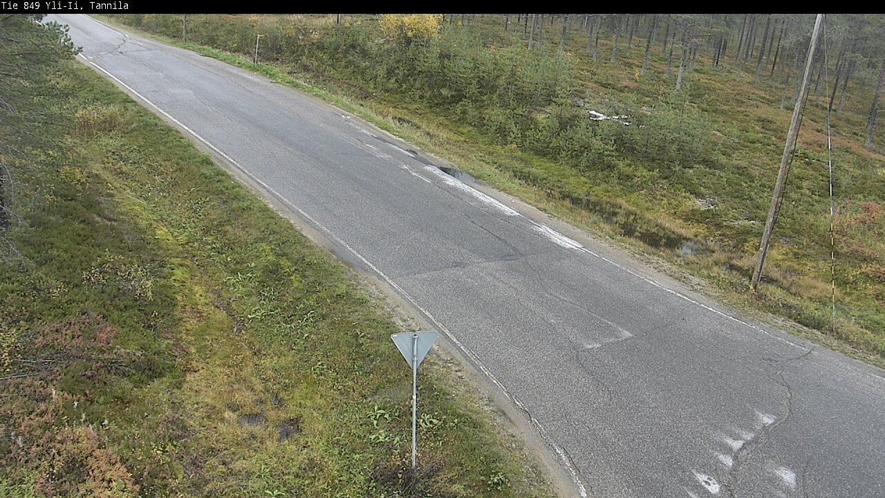 Weather Camera Image Road 849 Yli-Ii, Tannila, Oulu, Pohjois-Pohjanmaa