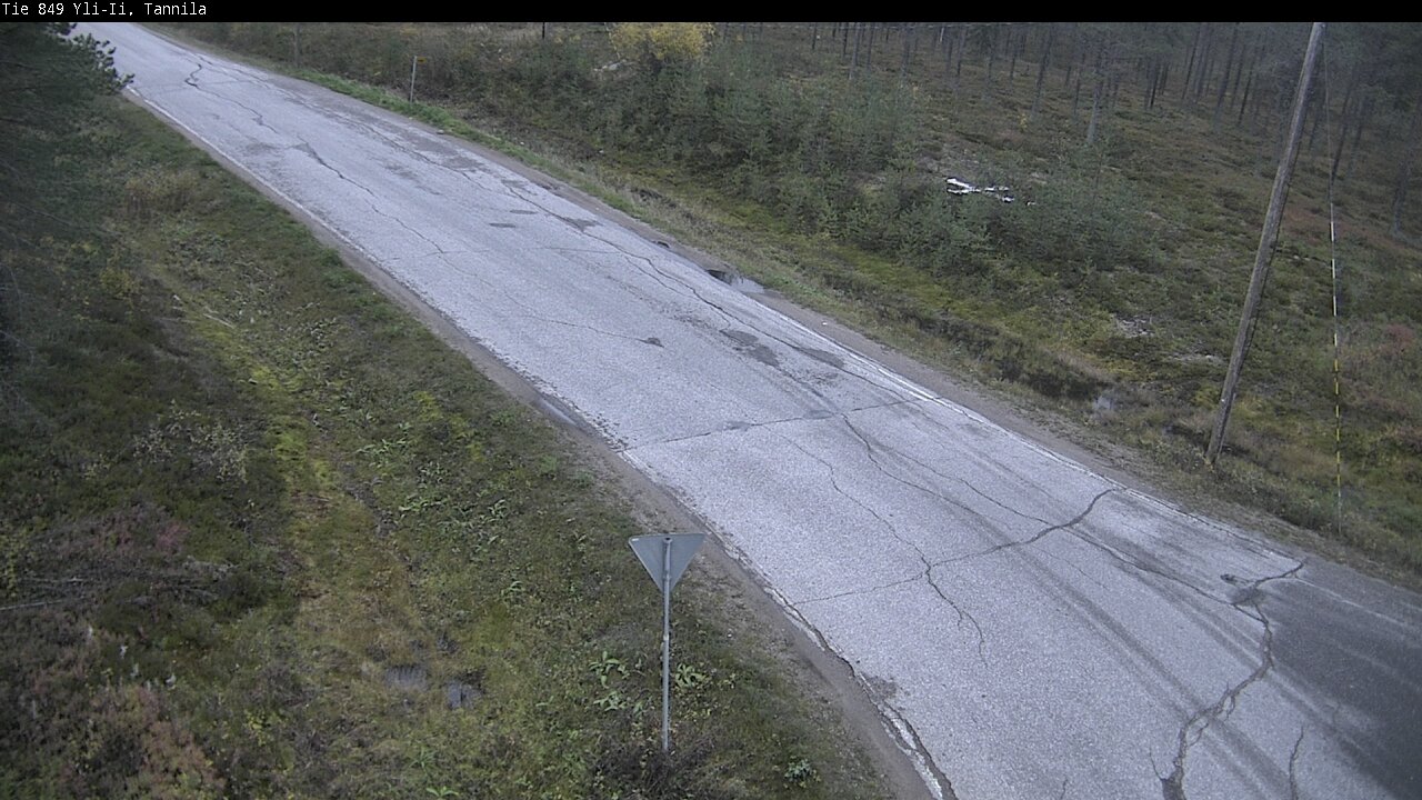 Weather Camera Image Road 849 Yli-Ii, Tannila, Oulu, Pohjois-Pohjanmaa