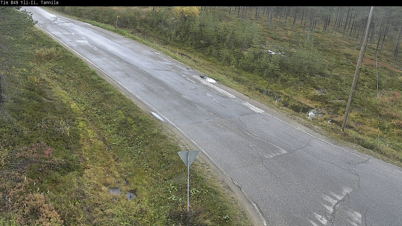 Weather Camera Image Road 849 Yli-Ii, Tannila, Oulu, Pohjois-Pohjanmaa