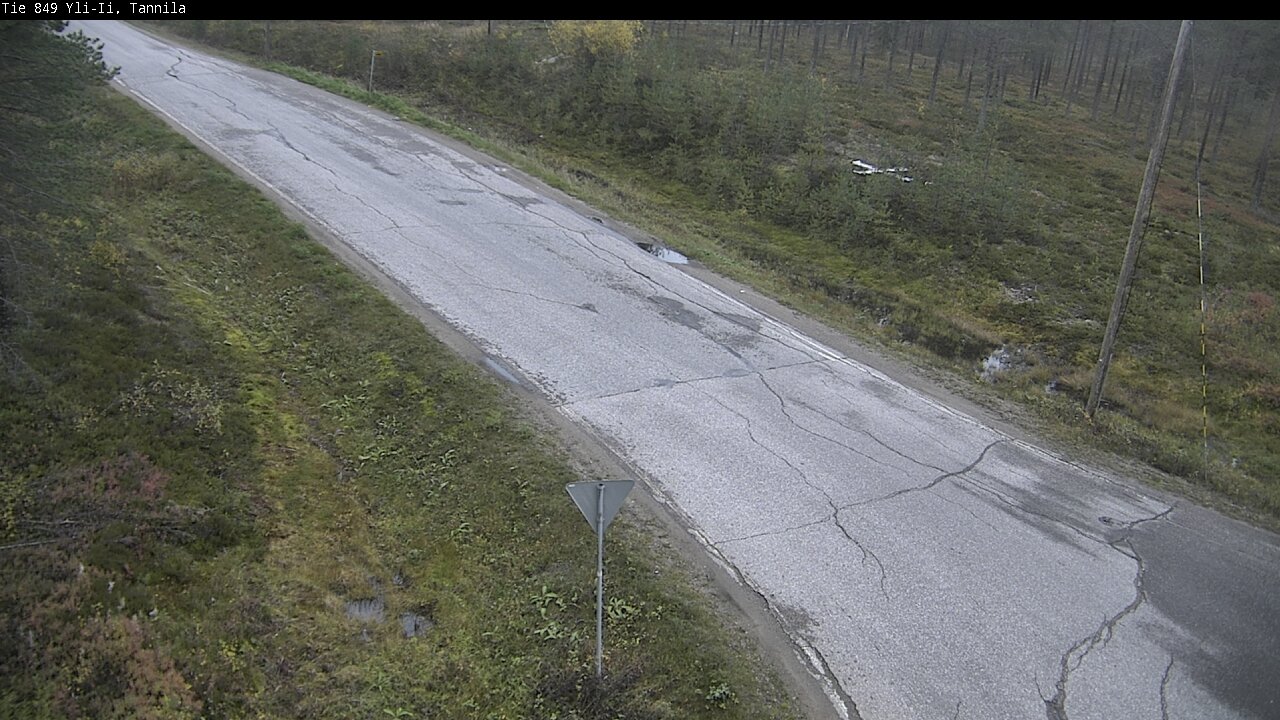 Weather Camera Image Road 849 Yli-Ii, Tannila, Oulu, Pohjois-Pohjanmaa
