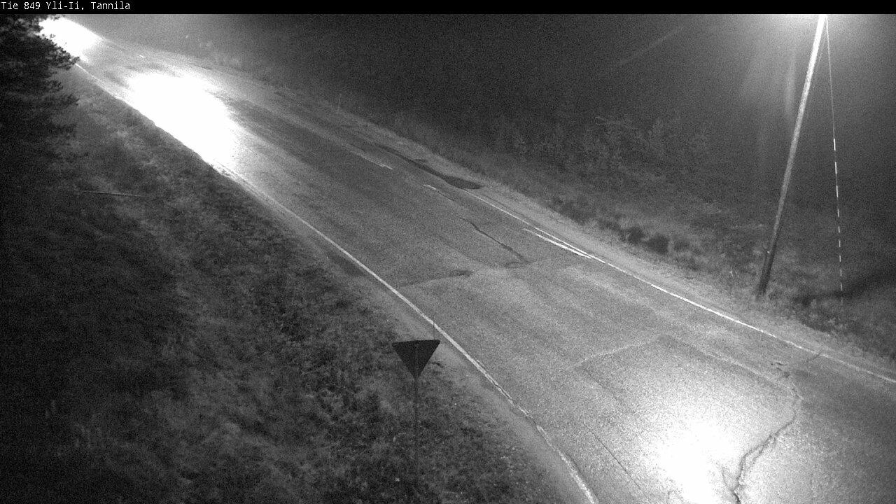 Weather Camera Image Road 849 Yli-Ii, Tannila, Oulu, Pohjois-Pohjanmaa