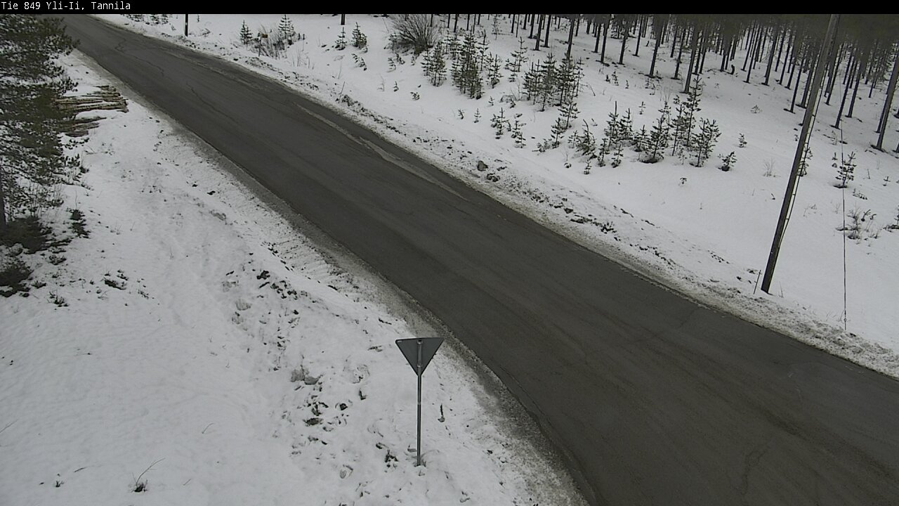Weather Camera Image Road 849 Yli-Ii, Tannila, Oulu, Pohjois-Pohjanmaa
