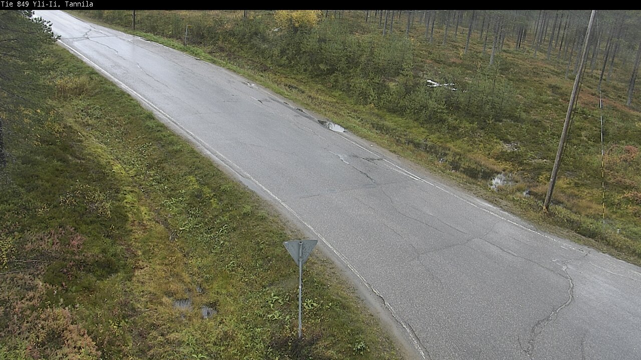 Weather Camera Image Road 849 Yli-Ii, Tannila, Oulu, Pohjois-Pohjanmaa