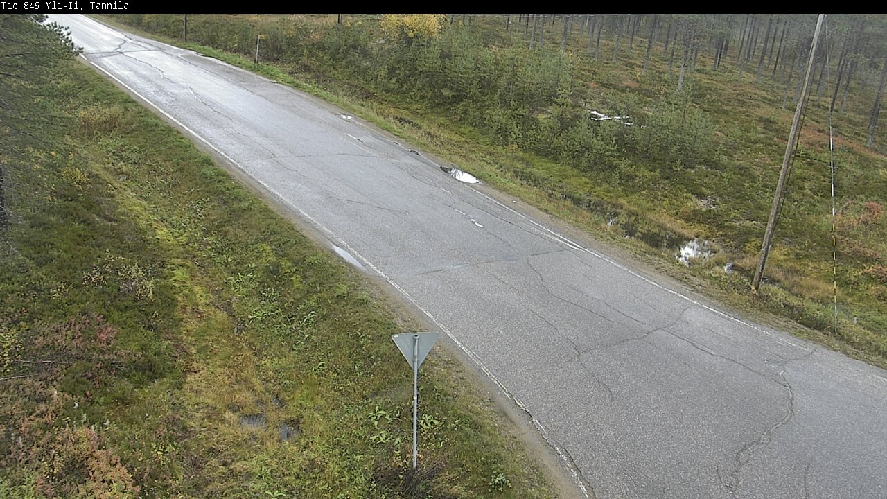 Weather Camera Image Road 849 Yli-Ii, Tannila, Oulu, Pohjois-Pohjanmaa