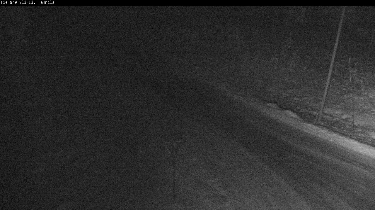Weather Camera Image Väg 849 Yli-Ii, Tannila, Oulu, Pohjois-Pohjanmaa