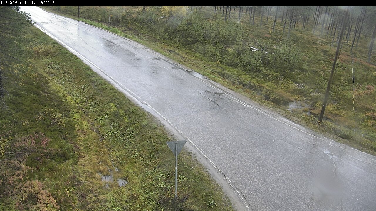 Weather Camera Image Road 849 Yli-Ii, Tannila, Oulu, Pohjois-Pohjanmaa