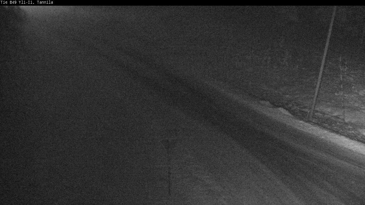 Weather Camera Image Väg 849 Yli-Ii, Tannila, Oulu, Pohjois-Pohjanmaa