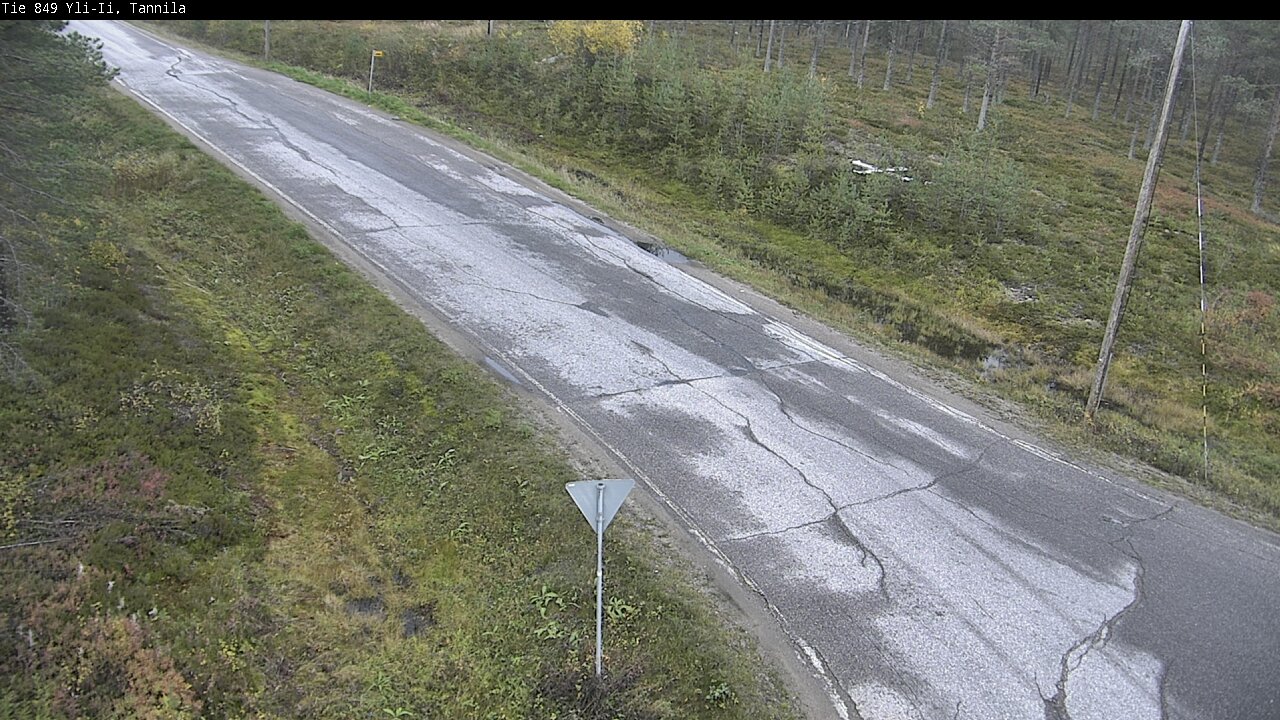 Weather Camera Image Road 849 Yli-Ii, Tannila, Oulu, Pohjois-Pohjanmaa