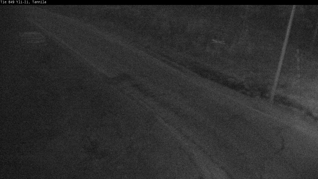 Weather Camera Image Väg 849 Yli-Ii, Tannila, Oulu, Pohjois-Pohjanmaa