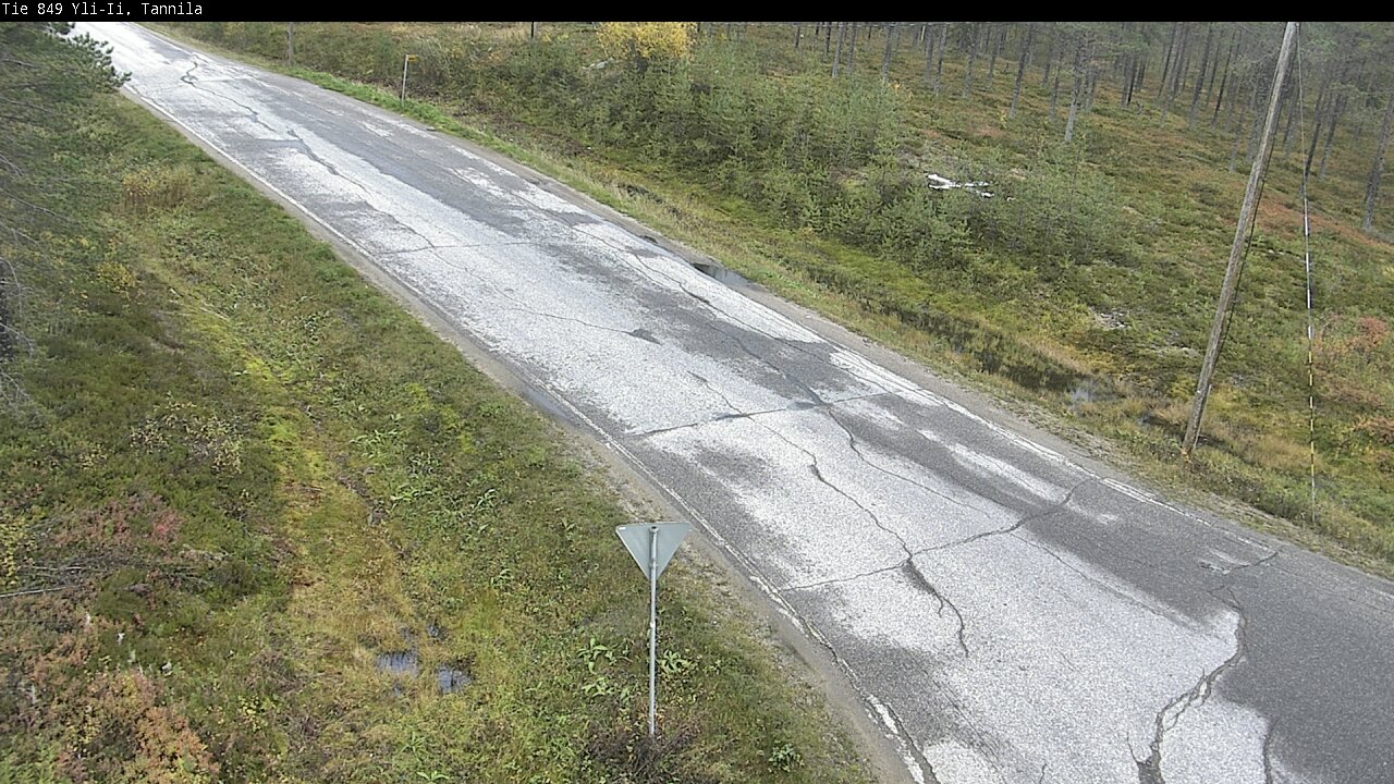 Weather Camera Image Road 849 Yli-Ii, Tannila, Oulu, Pohjois-Pohjanmaa