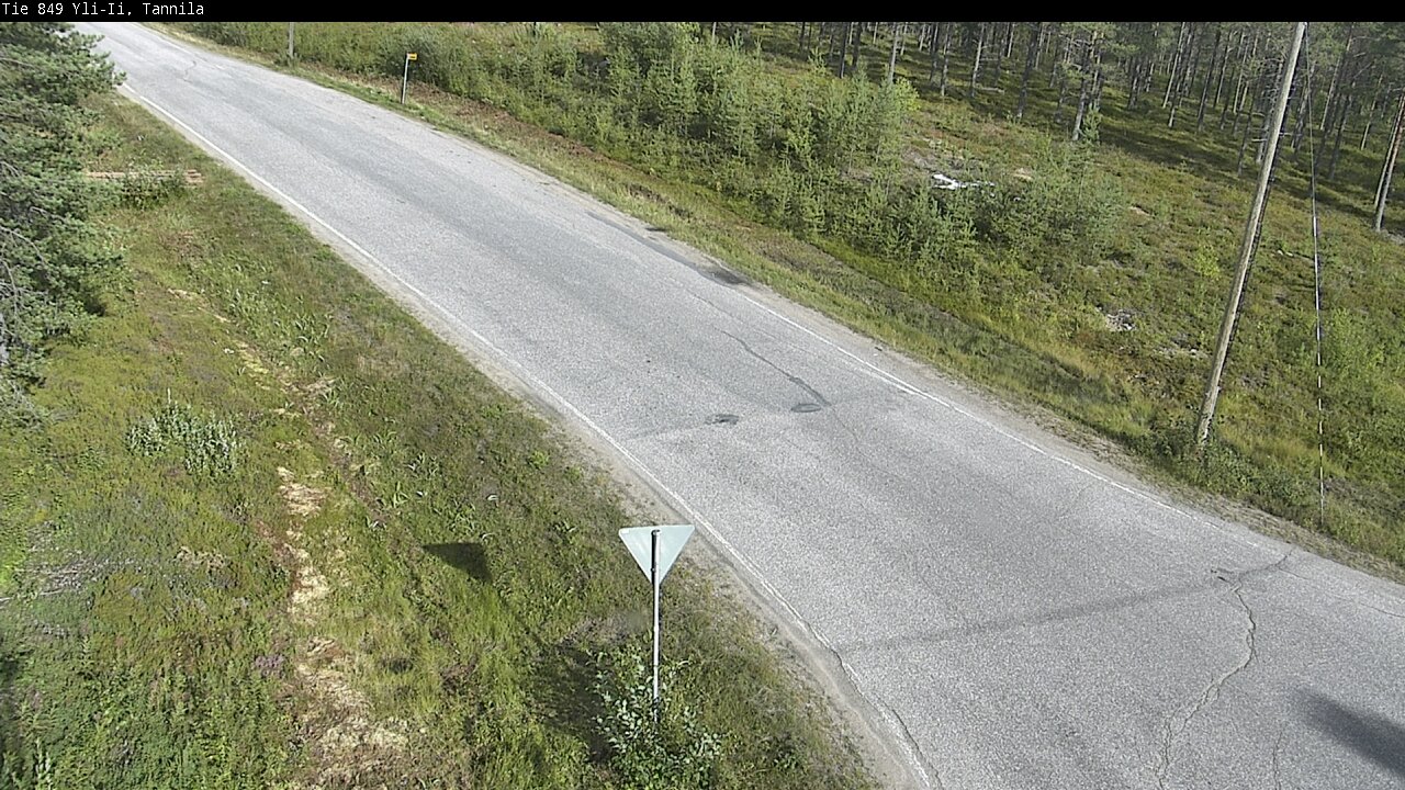 Kelikamerat Kuva Tie 849 Yli-Ii, Tannila, Oulu, Pohjois-Pohjanmaa
