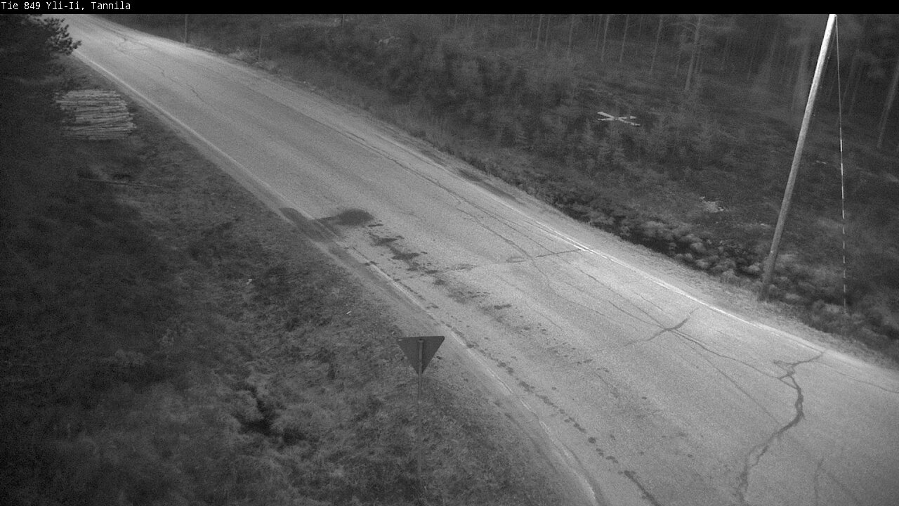 Weather Camera Image Väg 849 Yli-Ii, Tannila, Oulu, Pohjois-Pohjanmaa