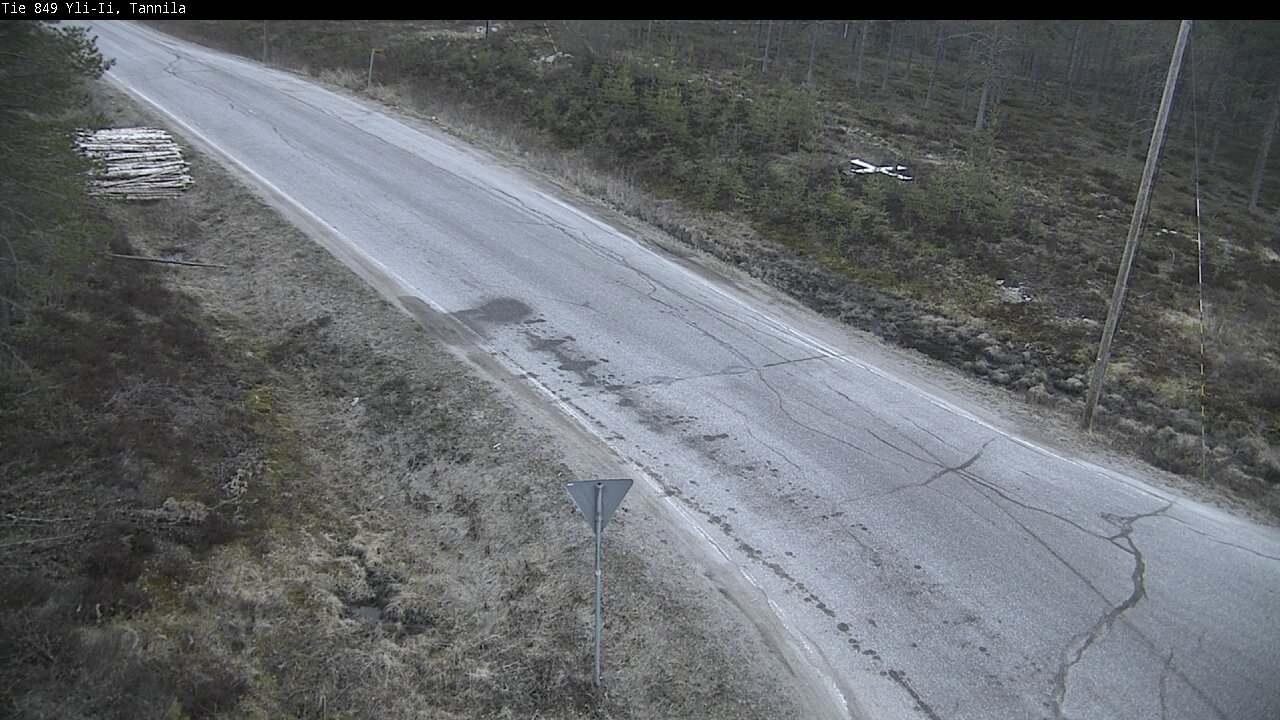 Weather Camera Image Road 849 Yli-Ii, Tannila, Oulu, Pohjois-Pohjanmaa