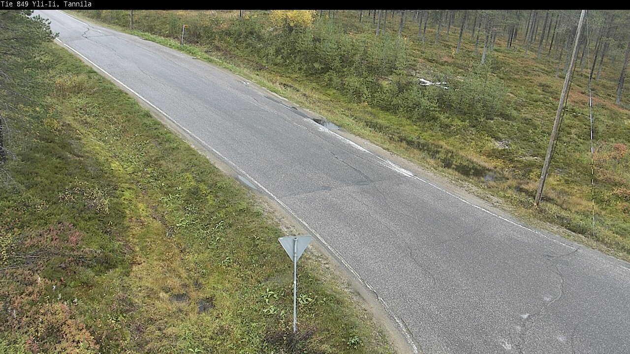 Weather Camera Image Road 849 Yli-Ii, Tannila, Oulu, Pohjois-Pohjanmaa