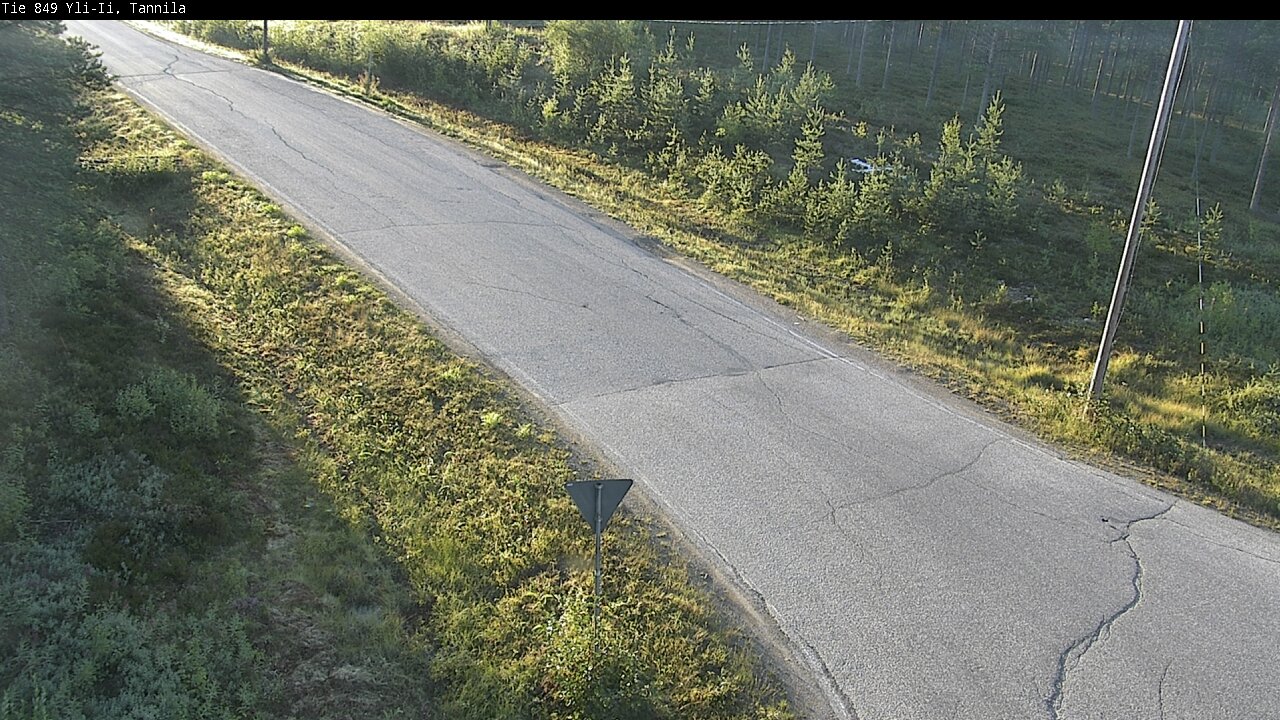 Weather Camera Image Road 849 Yli-Ii, Tannila, Oulu, Pohjois-Pohjanmaa