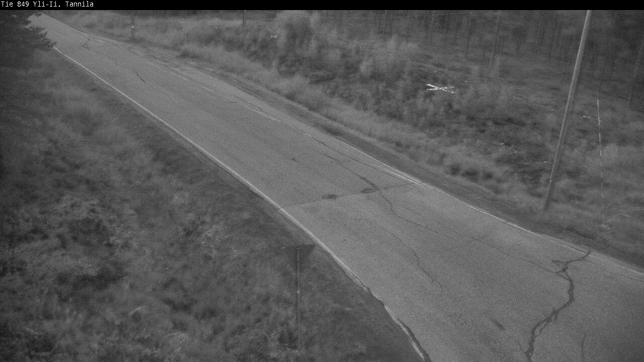 Weather Camera Image Väg 849 Yli-Ii, Tannila, Oulu, Pohjois-Pohjanmaa
