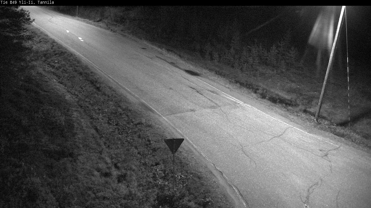 Weather Camera Image Road 849 Yli-Ii, Tannila, Oulu, Pohjois-Pohjanmaa