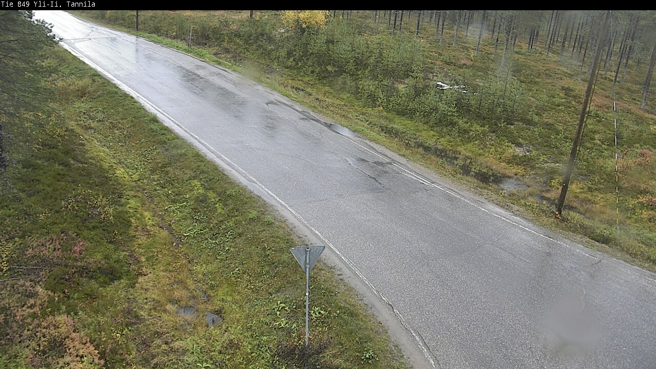 Weather Camera Image Road 849 Yli-Ii, Tannila, Oulu, Pohjois-Pohjanmaa