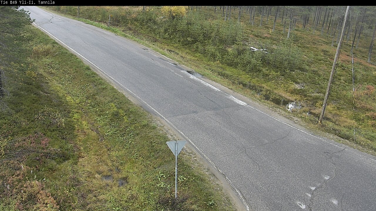 Weather Camera Image Road 849 Yli-Ii, Tannila, Oulu, Pohjois-Pohjanmaa