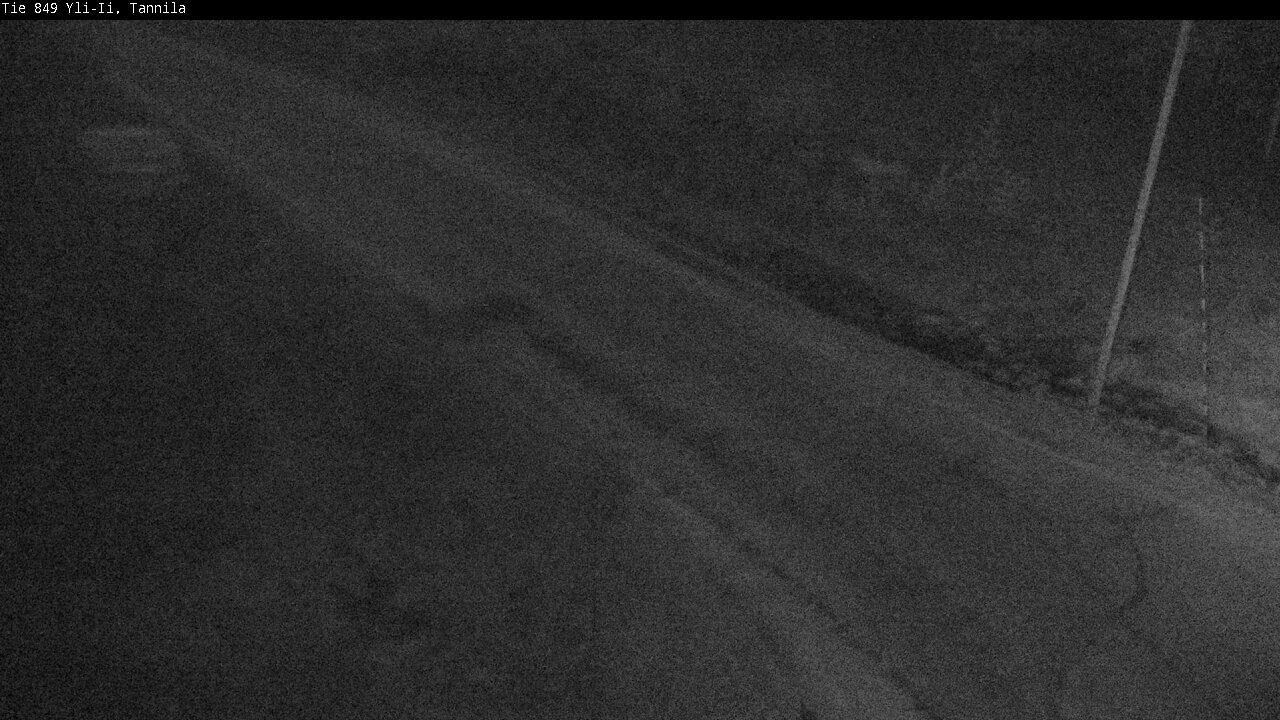 Weather Camera Image Väg 849 Yli-Ii, Tannila, Oulu, Pohjois-Pohjanmaa