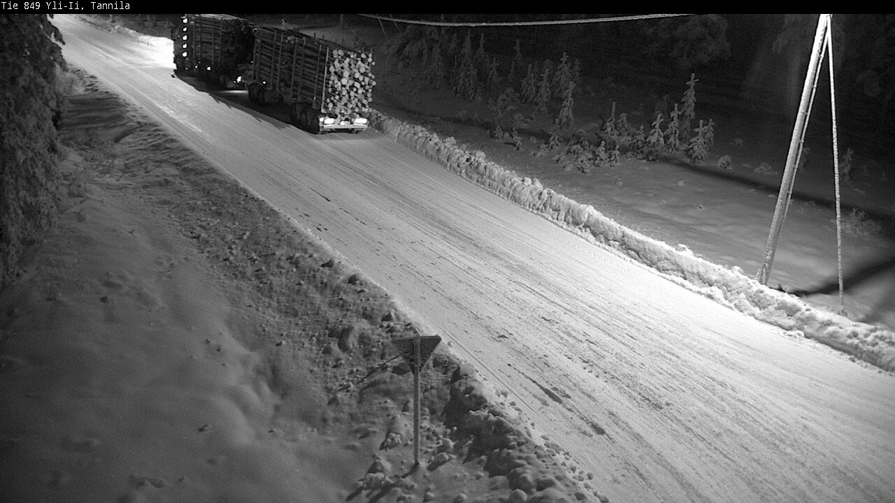 Kelikamerat Kuva Tie 849 Yli-Ii, Tannila, Oulu, Pohjois-Pohjanmaa