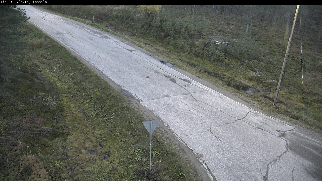Weather Camera Image Road 849 Yli-Ii, Tannila, Oulu, Pohjois-Pohjanmaa
