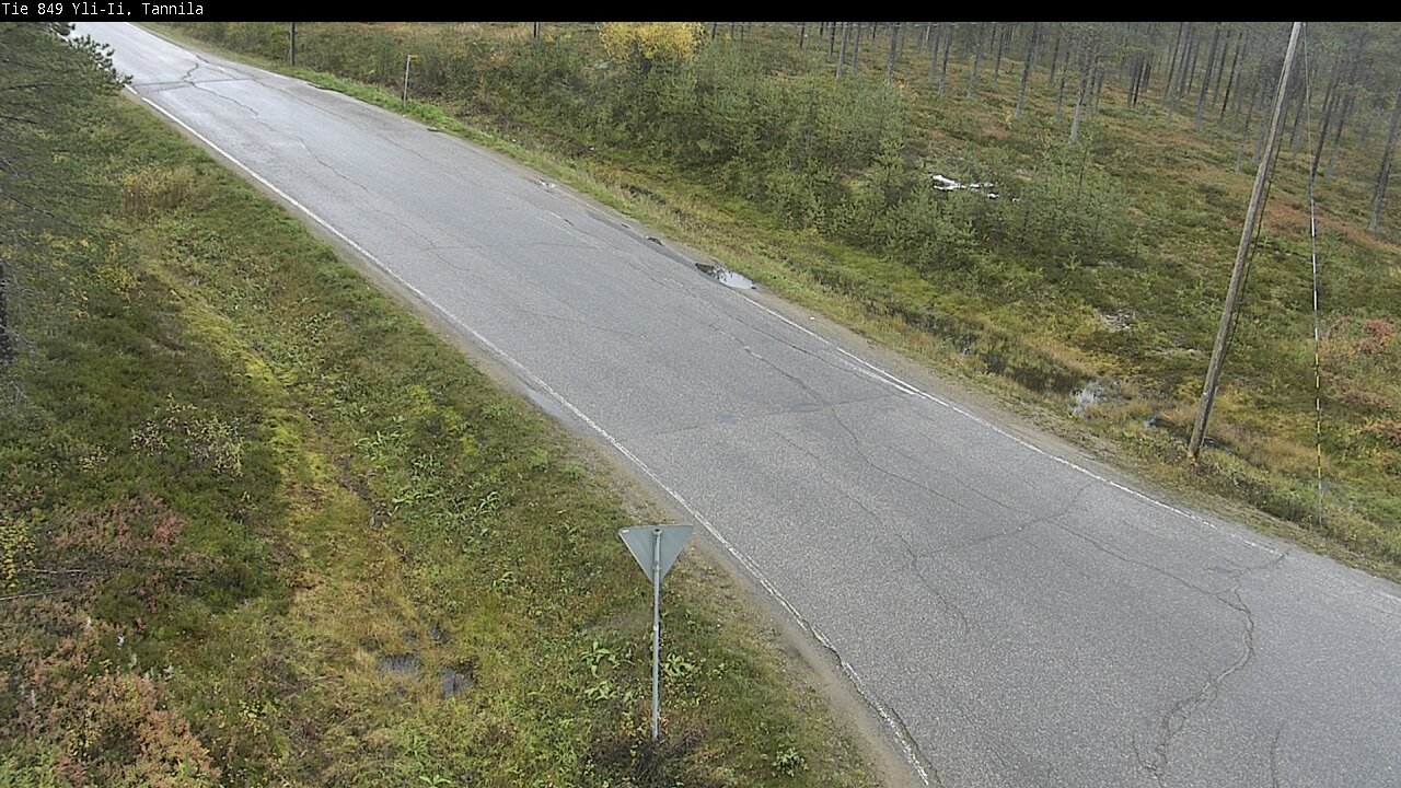 Weather Camera Image Road 849 Yli-Ii, Tannila, Oulu, Pohjois-Pohjanmaa