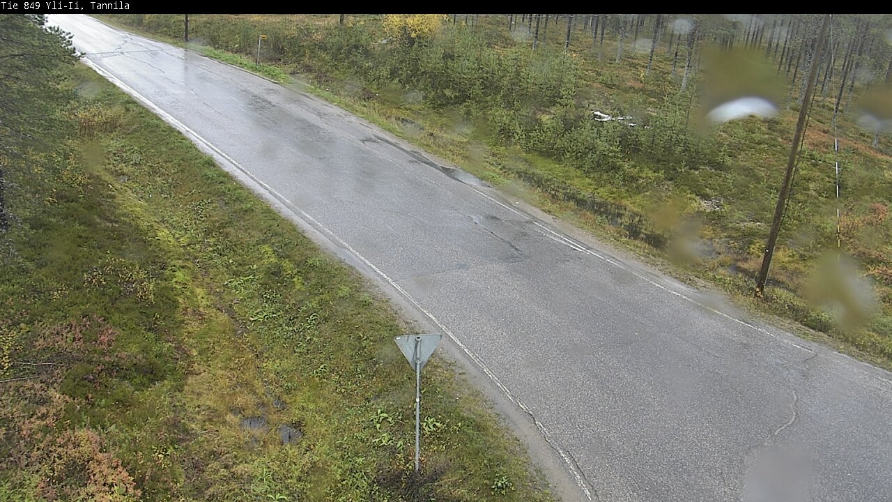 Weather Camera Image Väg 849 Yli-Ii, Tannila, Oulu, Pohjois-Pohjanmaa