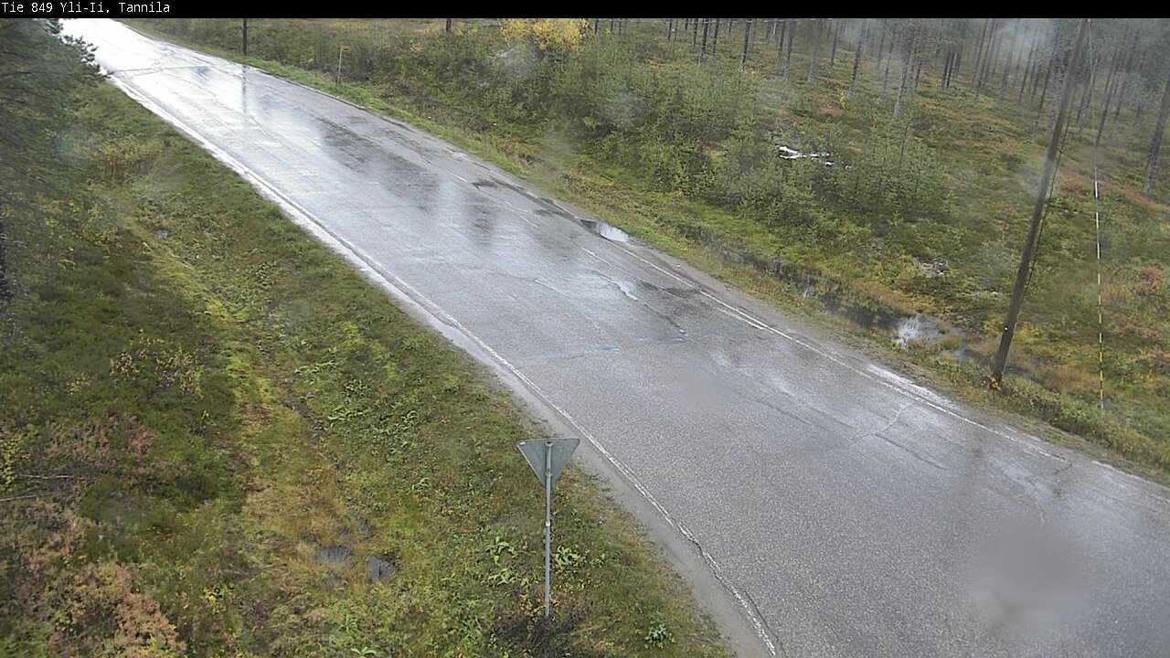 Weather Camera Image Road 849 Yli-Ii, Tannila, Oulu, Pohjois-Pohjanmaa