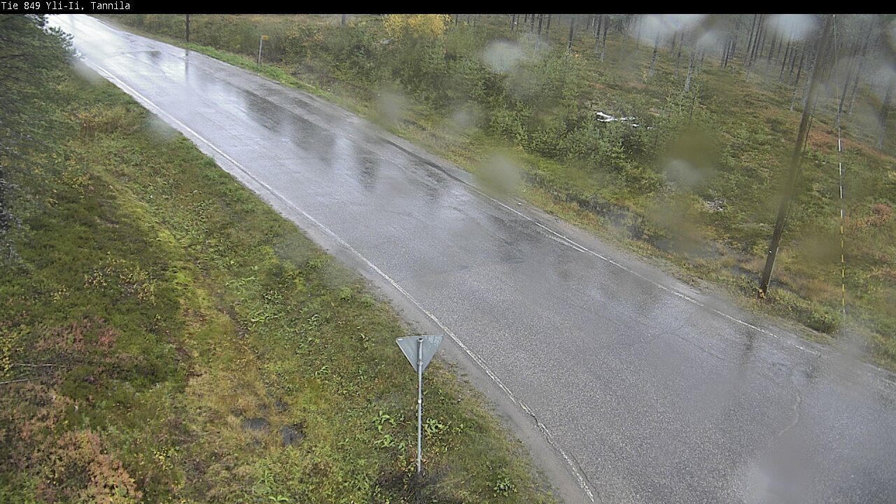 Weather Camera Image Väg 849 Yli-Ii, Tannila, Oulu, Pohjois-Pohjanmaa