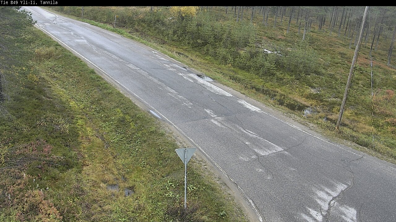 Weather Camera Image Road 849 Yli-Ii, Tannila, Oulu, Pohjois-Pohjanmaa