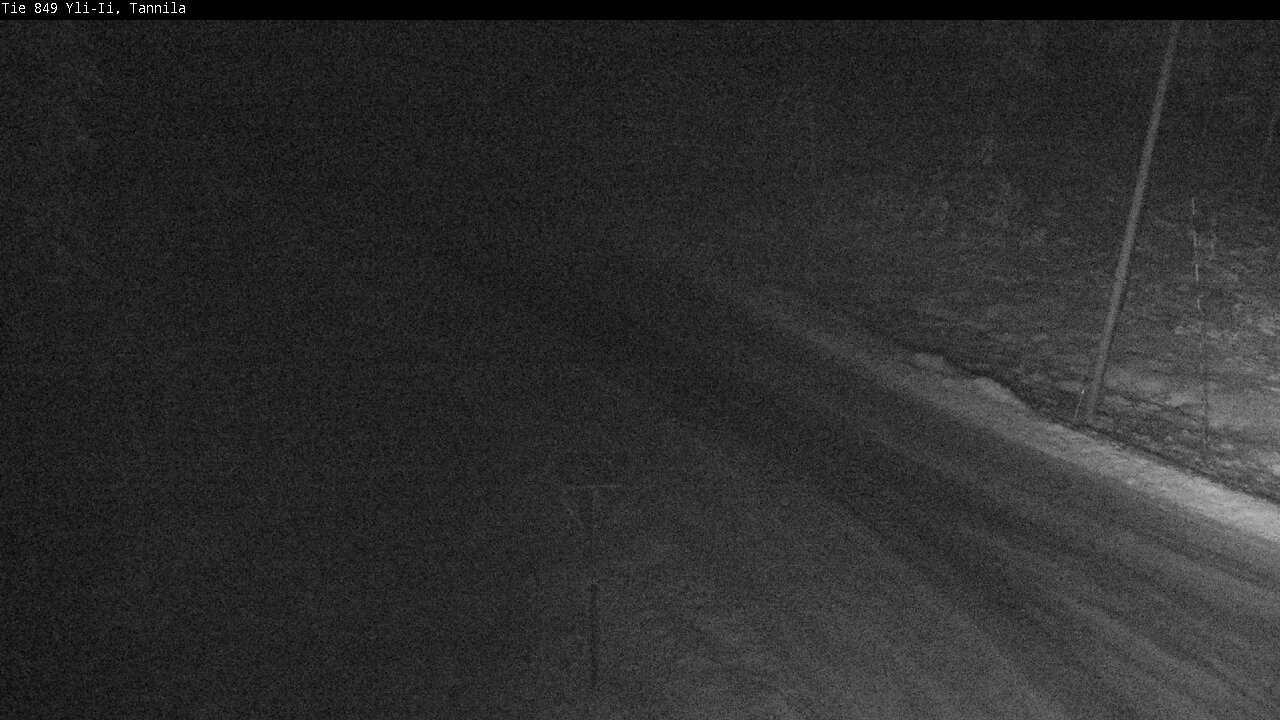 Weather Camera Image Väg 849 Yli-Ii, Tannila, Oulu, Pohjois-Pohjanmaa