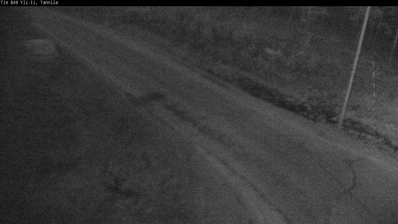 Weather Camera Image Väg 849 Yli-Ii, Tannila, Oulu, Pohjois-Pohjanmaa