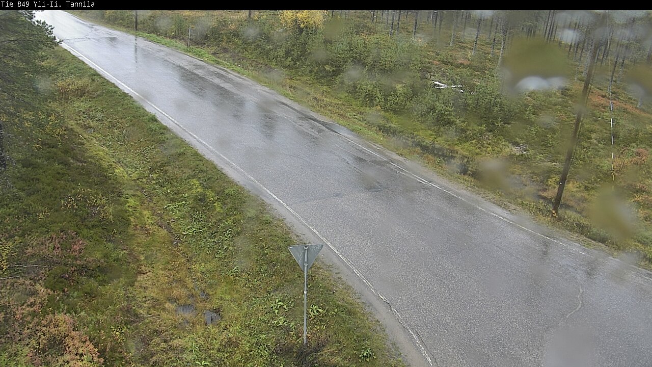 Weather Camera Image Väg 849 Yli-Ii, Tannila, Oulu, Pohjois-Pohjanmaa