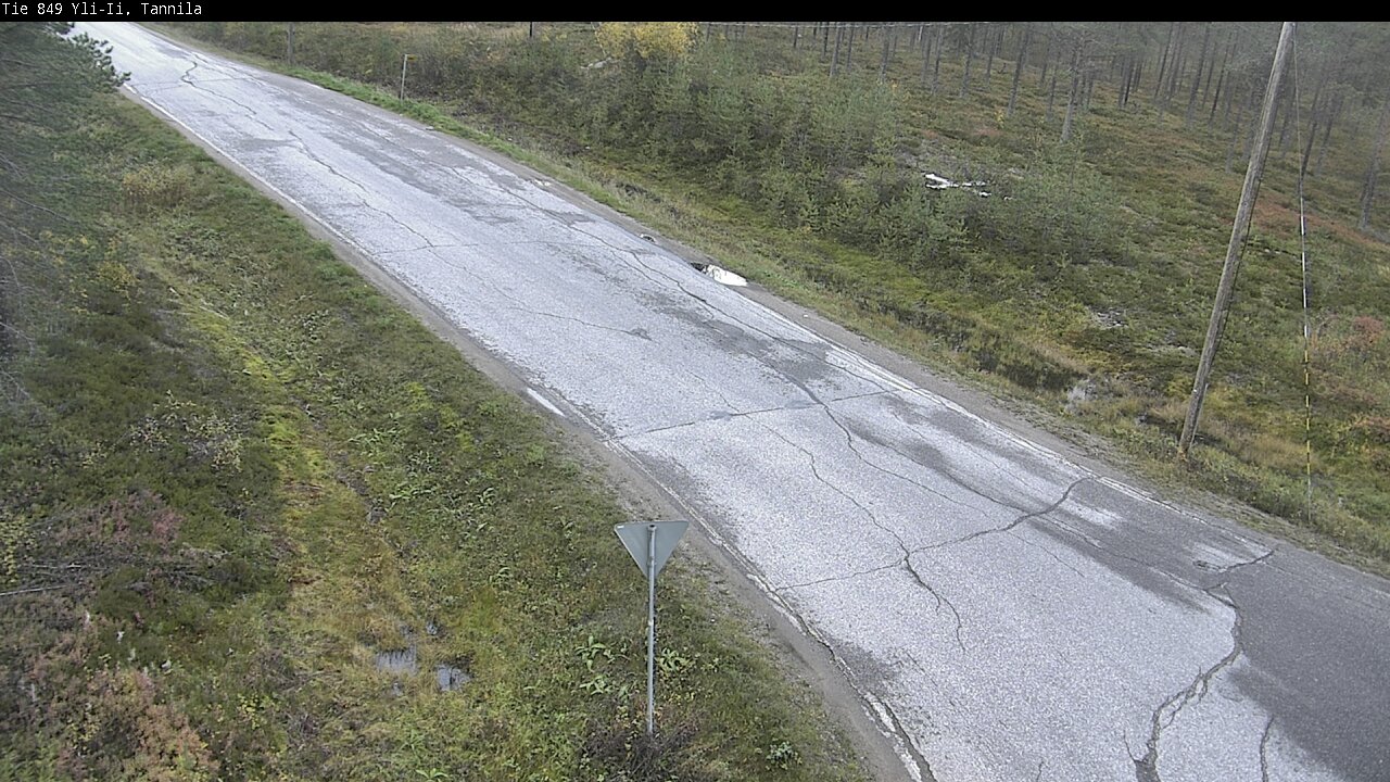 Weather Camera Image Road 849 Yli-Ii, Tannila, Oulu, Pohjois-Pohjanmaa