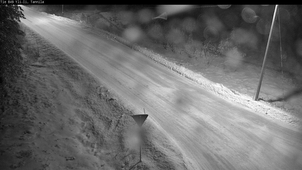 Weather Camera Image Väg 849 Yli-Ii, Tannila, Oulu, Pohjois-Pohjanmaa
