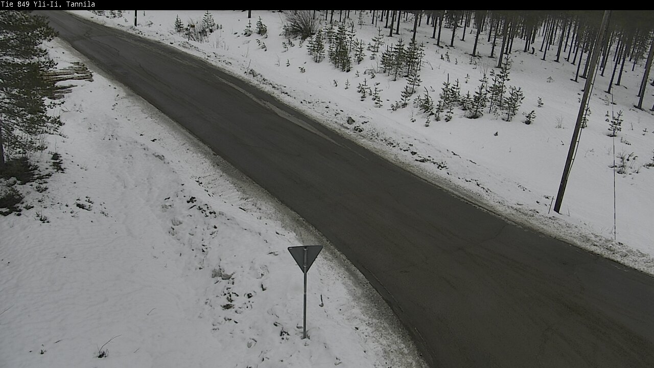 Weather Camera Image Road 849 Yli-Ii, Tannila, Oulu, Pohjois-Pohjanmaa