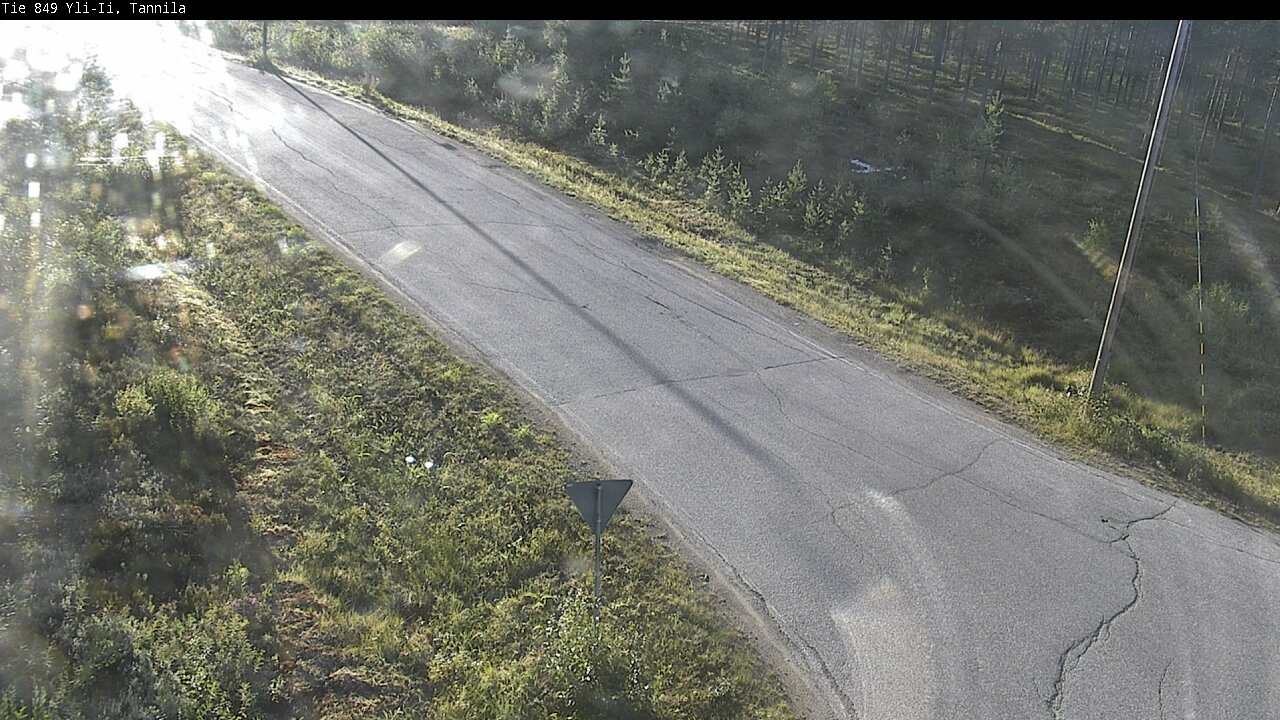Weather Camera Image Road 849 Yli-Ii, Tannila, Oulu, Pohjois-Pohjanmaa