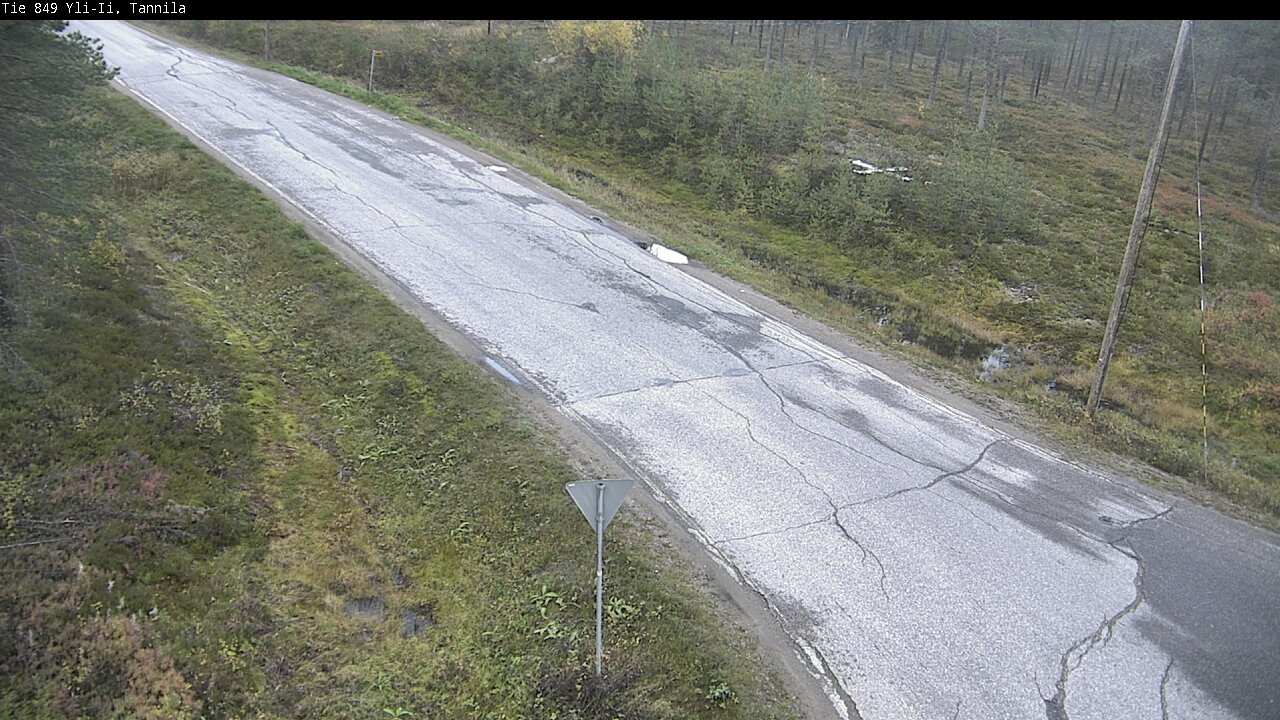 Weather Camera Image Road 849 Yli-Ii, Tannila, Oulu, Pohjois-Pohjanmaa