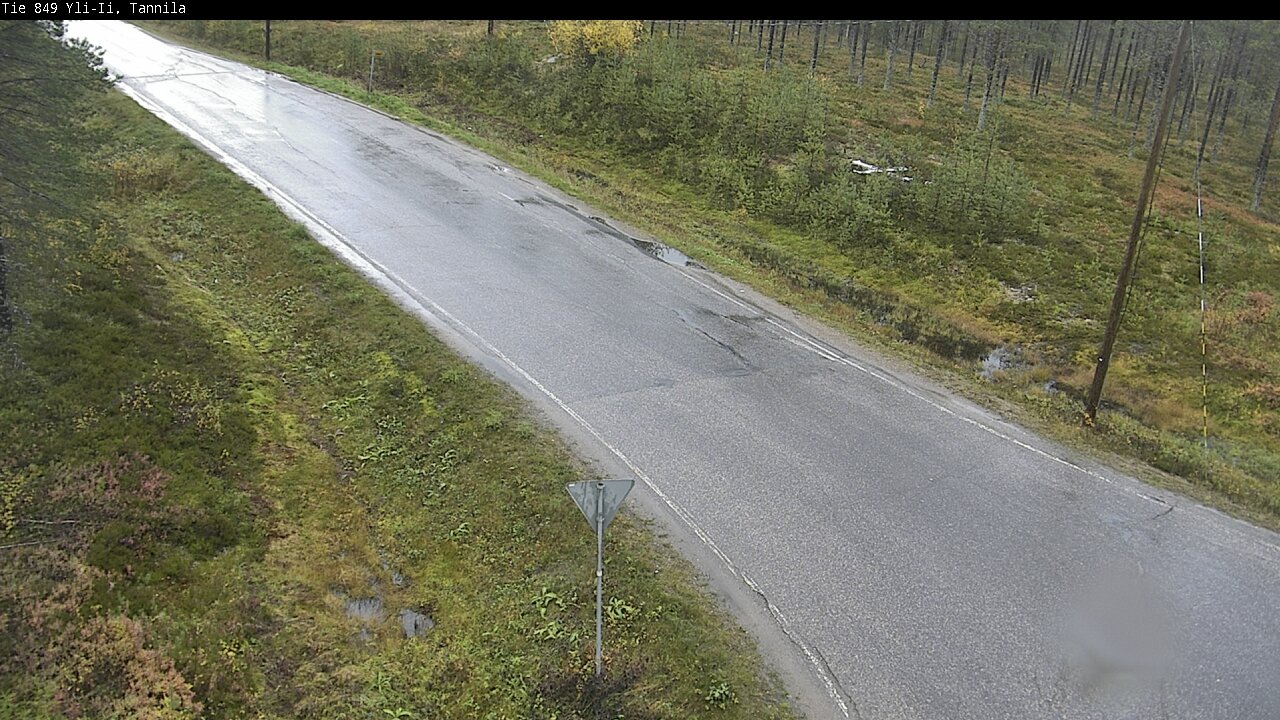 Weather Camera Image Road 849 Yli-Ii, Tannila, Oulu, Pohjois-Pohjanmaa