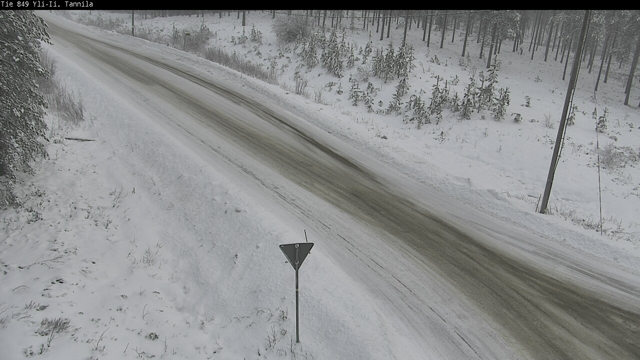 Weather Camera Image Road 849 Yli-Ii, Tannila, Oulu, Pohjois-Pohjanmaa