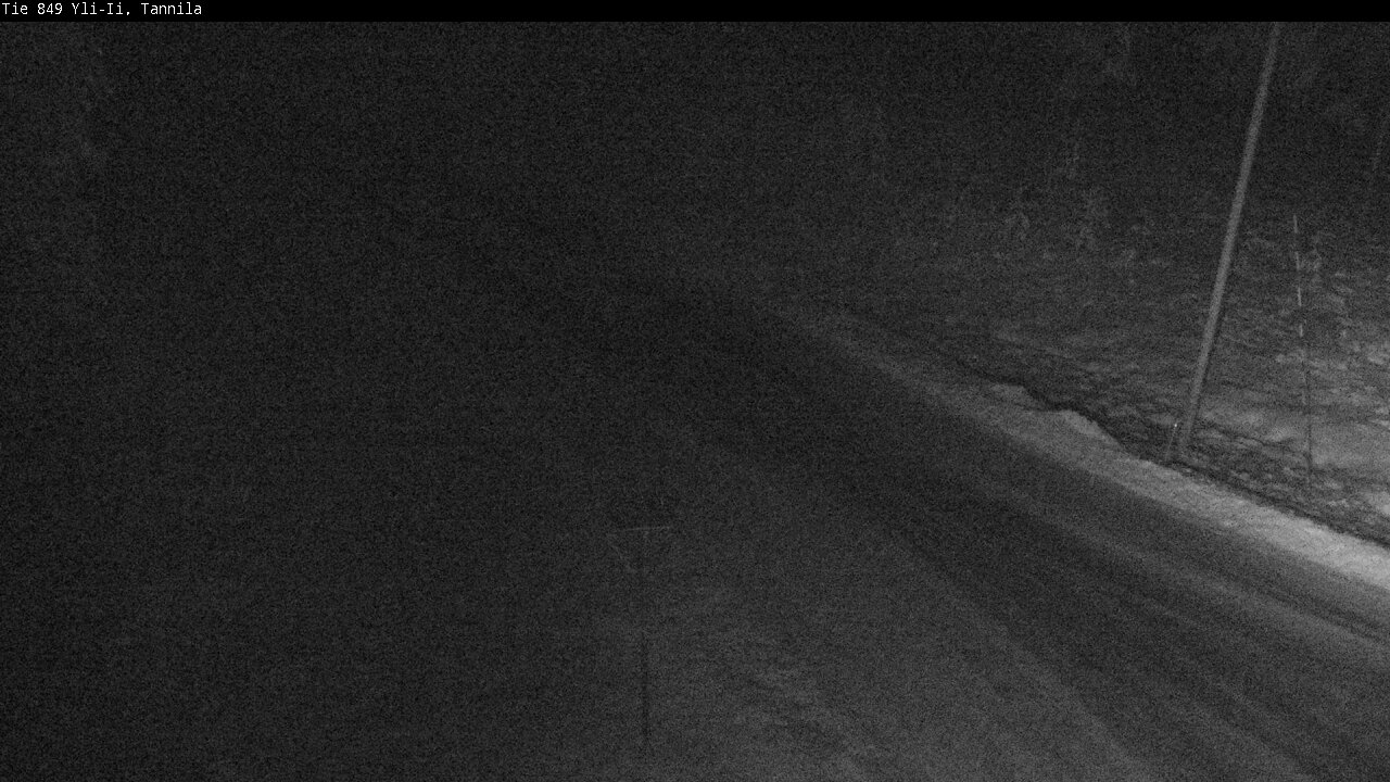 Weather Camera Image Väg 849 Yli-Ii, Tannila, Oulu, Pohjois-Pohjanmaa