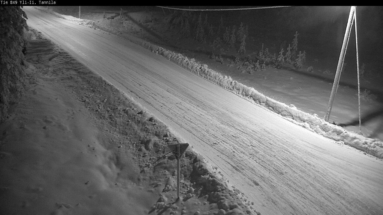 Weather Camera Image Väg 849 Yli-Ii, Tannila, Oulu, Pohjois-Pohjanmaa