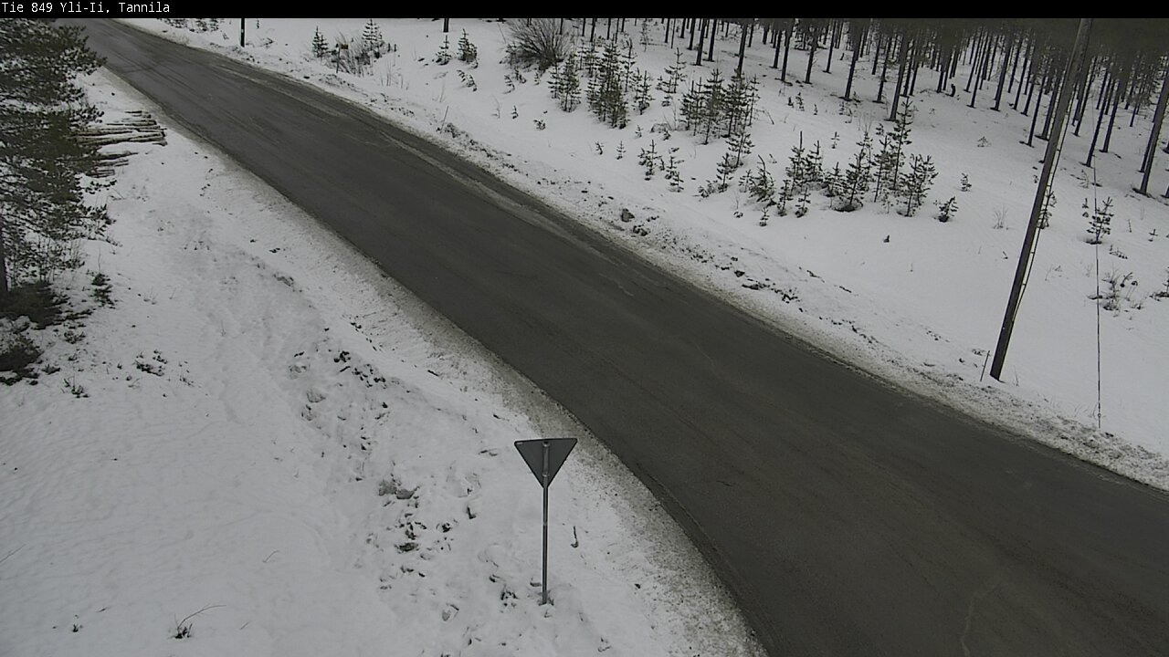 Weather Camera Image Road 849 Yli-Ii, Tannila, Oulu, Pohjois-Pohjanmaa