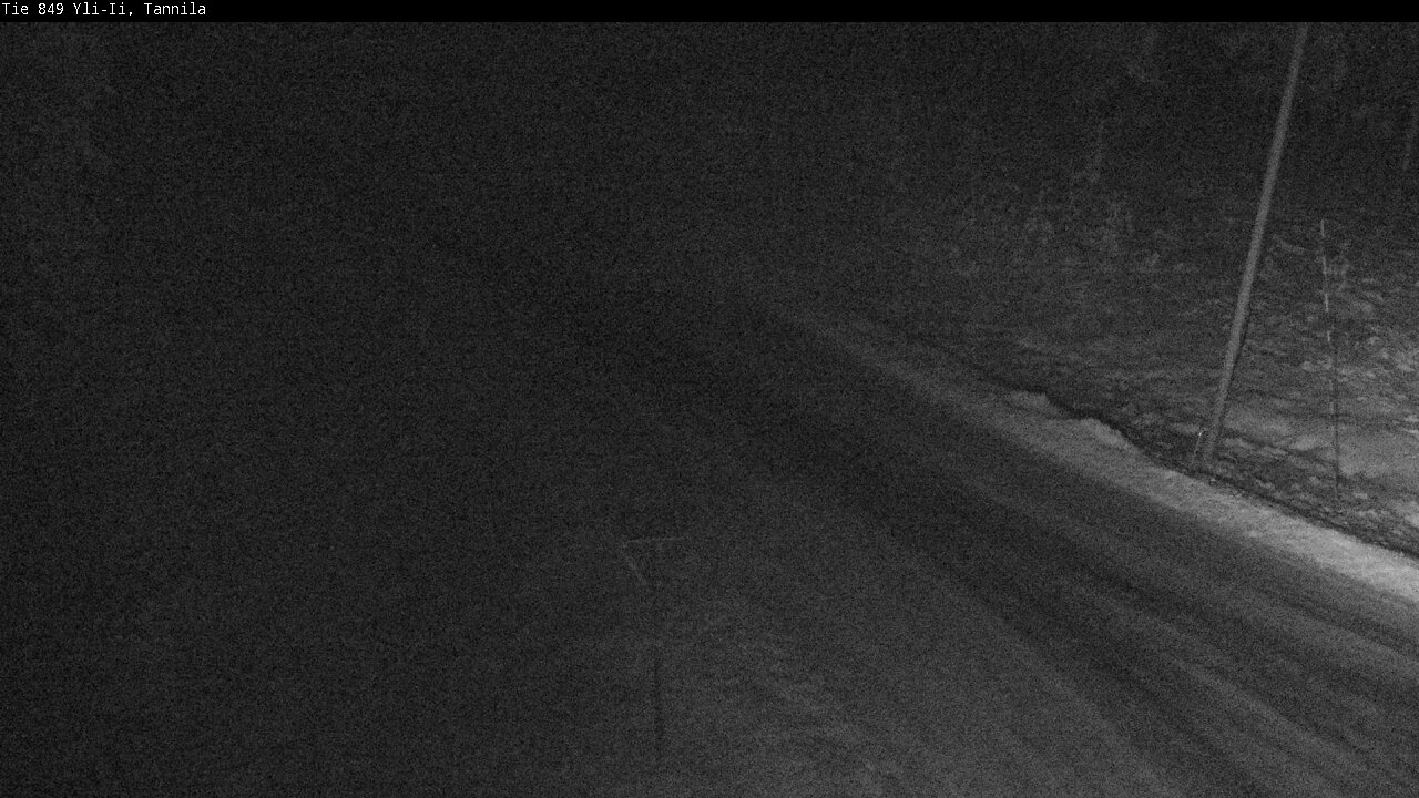 Weather Camera Image Väg 849 Yli-Ii, Tannila, Oulu, Pohjois-Pohjanmaa