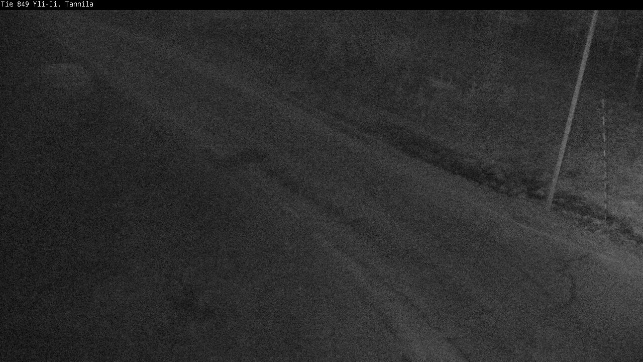 Weather Camera Image Väg 849 Yli-Ii, Tannila, Oulu, Pohjois-Pohjanmaa