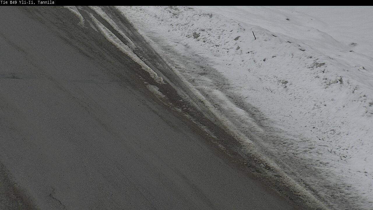 Weather Camera Image Väg 849 Yli-Ii, Tannila, Oulu, Pohjois-Pohjanmaa
