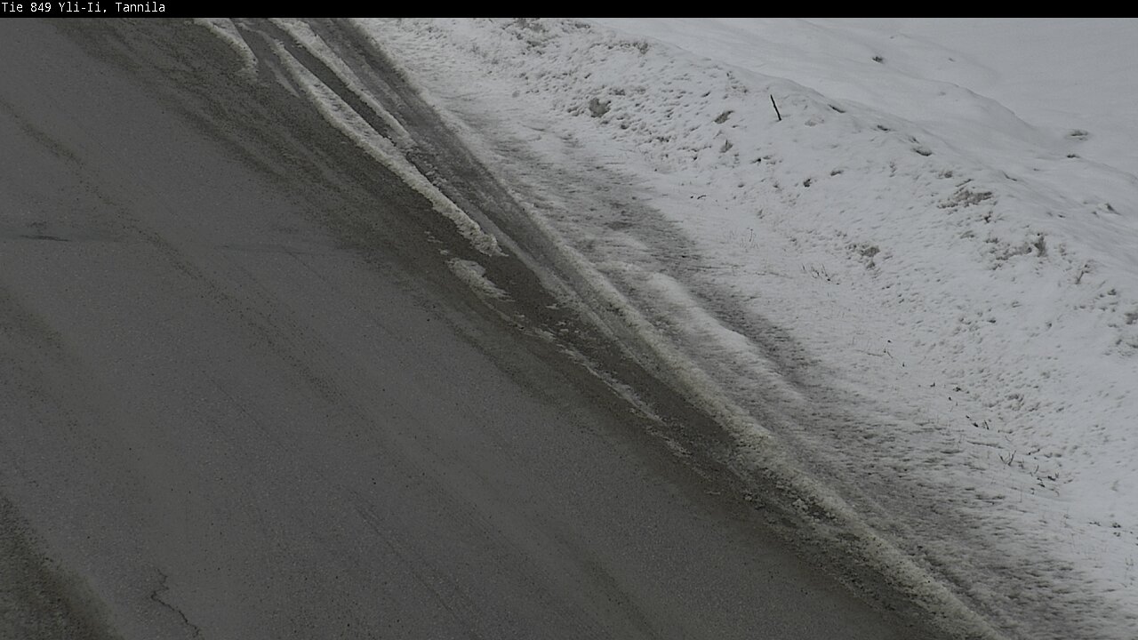 Weather Camera Image Väg 849 Yli-Ii, Tannila, Oulu, Pohjois-Pohjanmaa